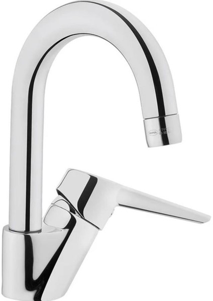 Solid S Banyo Bataryası + Solid S Kuğu Lavabo Bataryası + Doppo Prime Lux Tepe Duş Sistemi modelleri