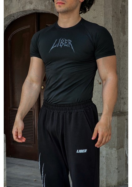 Cyber Bones - Compression T-Shirt (Siyah) fiyatları