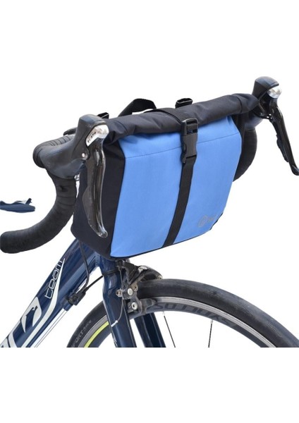 Sem Çanta Bikepacking Gidon Çantası Mavi fırsatları