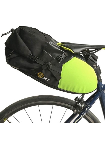 Sem Çanta Bikepacking Gidon Çantası Mavi