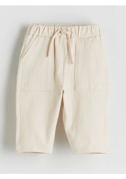 Lcw Baby Sari Baskılı Erkek Bebek Sweatshirt ve Eşofman Alt 2'li