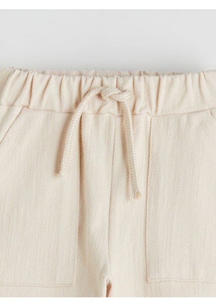 Lcw Baby Sari Baskılı Erkek Bebek Sweatshirt ve Eşofman Alt 2'li