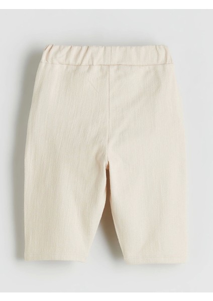 Lcw Baby Sari Baskılı Erkek Bebek Sweatshirt ve Eşofman Alt 2'li