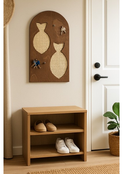 Ahşap Anahtarlık Askısı - Dekoratif Askılık modelleri