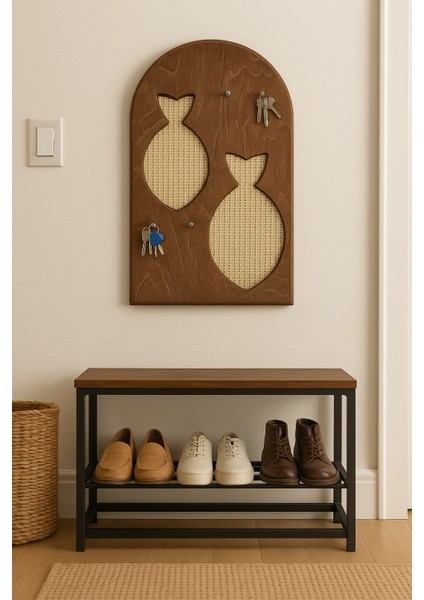 Ahşap Anahtarlık Askısı - Dekoratif Askılık fırsatları