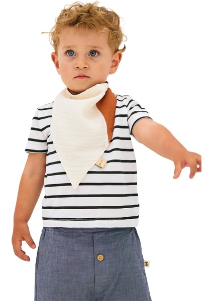 Yumuşak ve Nefes Alabilen 3’lü Müslin Bebek Fular Set indirimleri