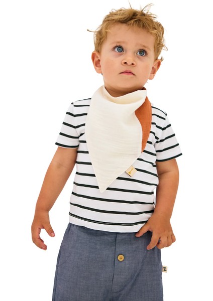 Yumuşak ve Nefes Alabilen 3’lü Müslin Bebek Fular Set