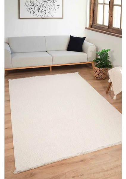 Liza,yumuşak Bukleli Krem Halı Salon Mutfak Yolluk Antre Balkon Oturma Çocuk Yatak Odası Halısı Kilim indirimleri