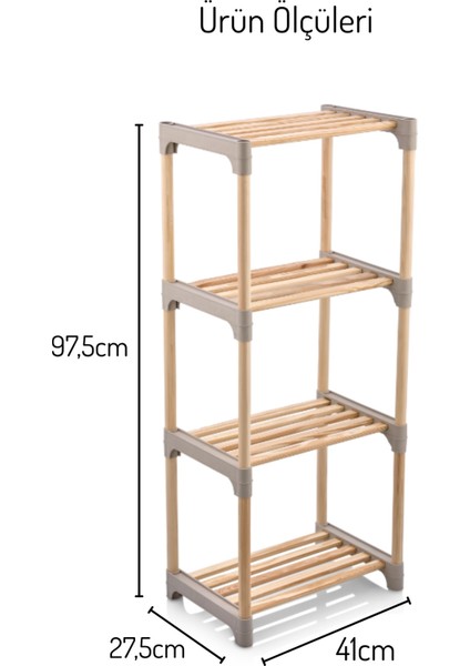 4 Katlı Büyük Boy , Çok Amaçlı Masif Ahşap - Mutfak, Banyo, Ofis Düzenleyici modelleri