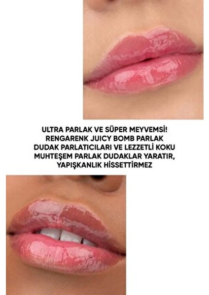 Juicy Bomb 104 Dudak Parlatıcısı 15 ml Kırmızı Uzun Süre Kalıcı Parlaklık indirimleri