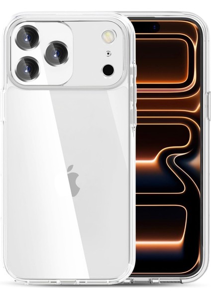 Iphone 17 Pro Max Uyumlu Kamera Korumalı Şeffaf Silikon Kılıf