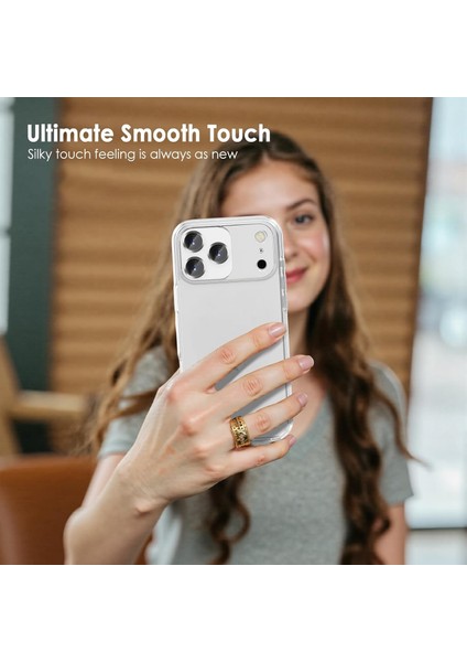 Iphone 17 Pro Max Uyumlu Kamera Korumalı Şeffaf Silikon Kılıf fırsatları