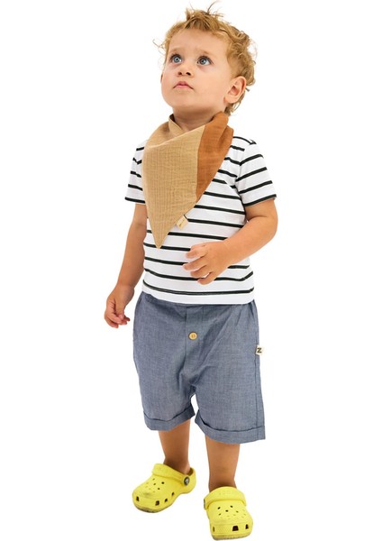 Yumuşak ve Nefes Alabilen 3’lü Müslin Bebek Fular Set fiyatları