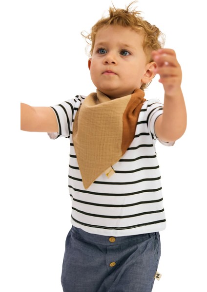 Yumuşak ve Nefes Alabilen 3’lü Müslin Bebek Fular Set modelleri