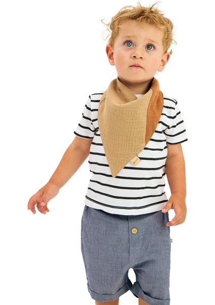 Yumuşak ve Nefes Alabilen 3’lü Müslin Bebek Fular Set fırsatları