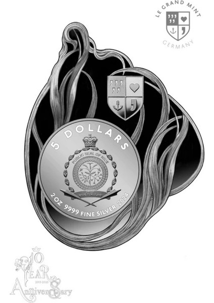 Agakulche Özgürlük 2024 Gümüş Sikke Coin