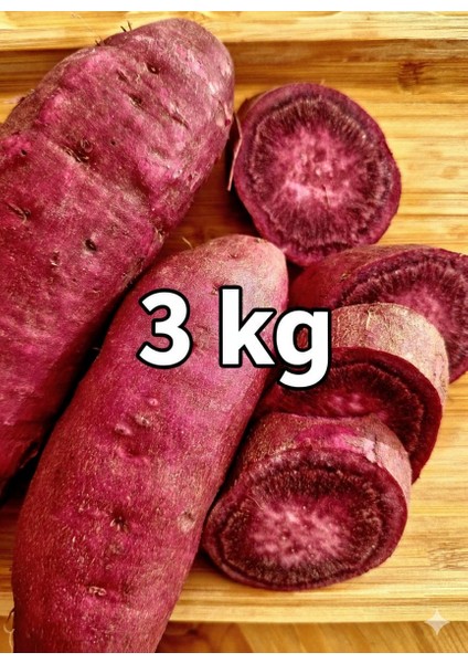 3 kg Mor Tatlı Patates Paket