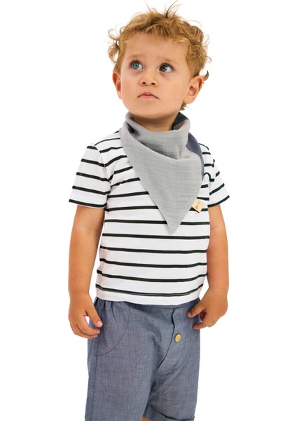 Yumuşak ve Nefes Alabilen 3’lü Müslin Bebek Fular Set