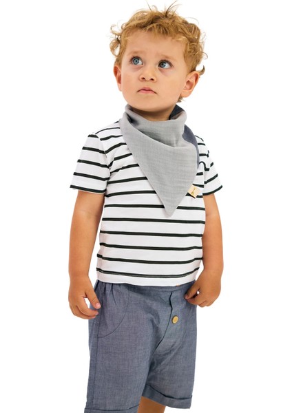 Yumuşak ve Nefes Alabilen 3’lü Müslin Bebek Fular Set fırsatları