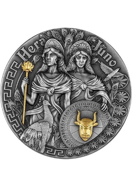 Hera Juno Gümüş Sikke Coin