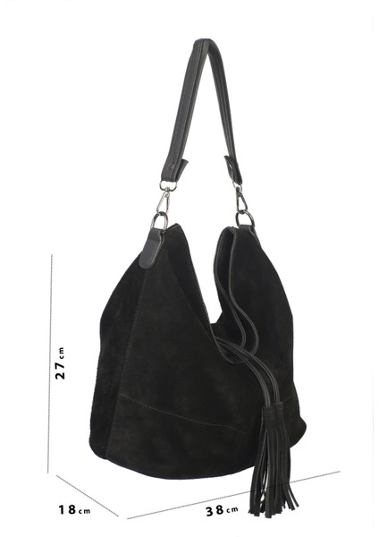 Hakiki Deri Süet Omuz Çantası fırsatları