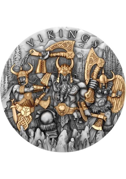 Vikings Gümüş Sikke Coin