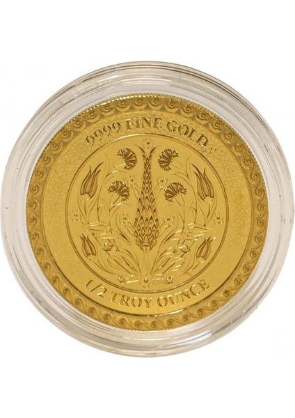 Mevlana 1/2 Ons 2024 Altın Sikke Coin