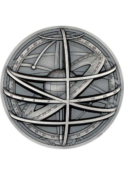 Astronomi Tarihi Gümüş Sikke Coin