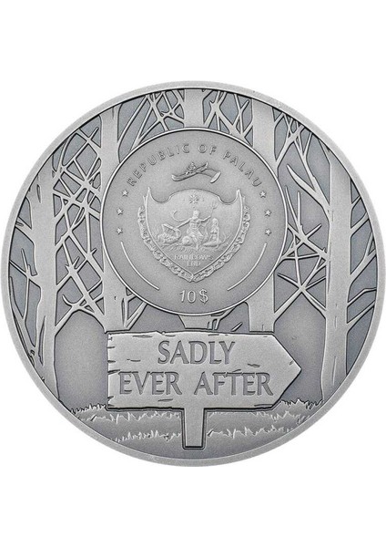 Güzel ve Çirkin 2 Ons Gümüş Sikke Coin