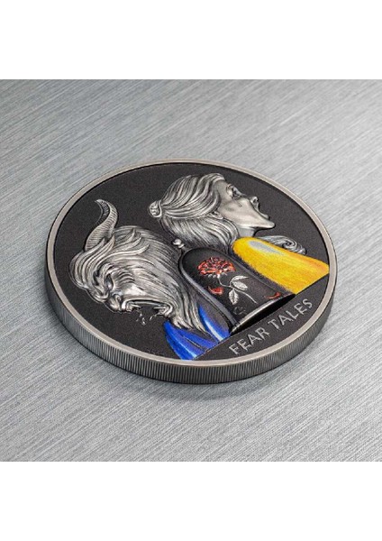 Güzel ve Çirkin 2 Ons Gümüş Sikke Coin