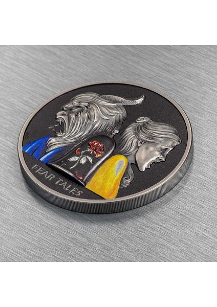 Güzel ve Çirkin 2 Ons Gümüş Sikke Coin