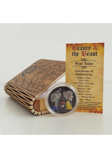 Güzel ve Çirkin 2 Ons Gümüş Sikke Coin