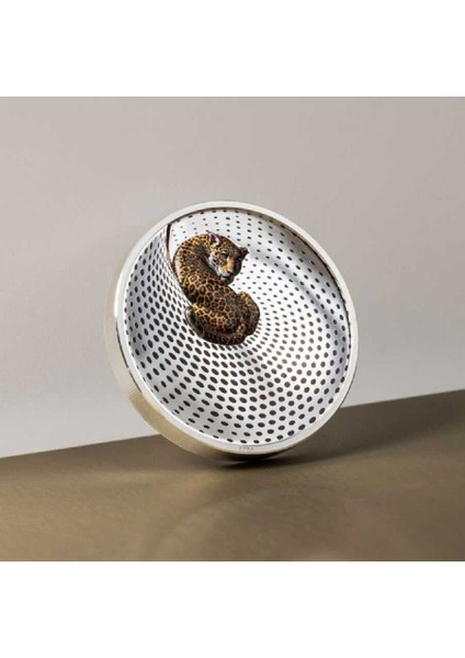 Leopar Kamuflaj Gümüş Sikke Coin