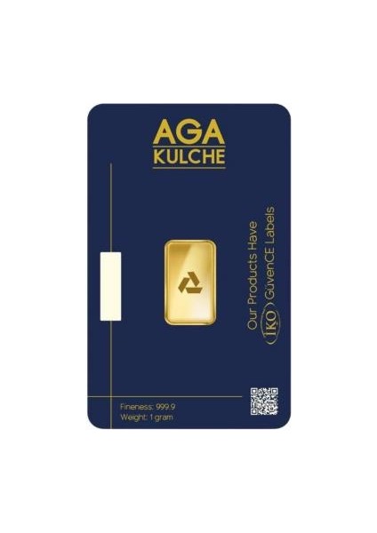 1 gr 24 Ayar 999.9 Külçe Altın