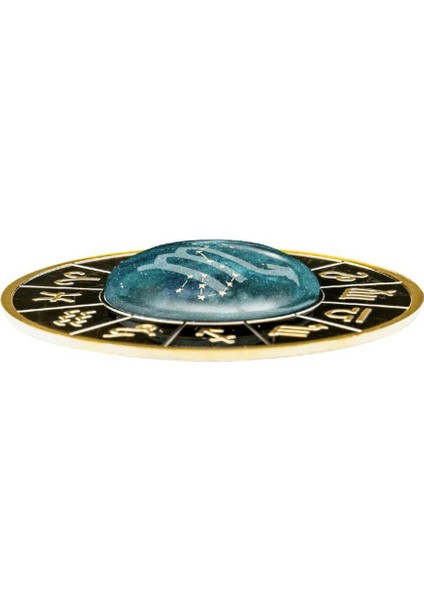 AgaKulche Burçlar Serisi Akrep Gümüş Sikke Coin