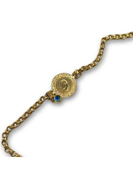 Güverse Çeyrek Altın Bileklik