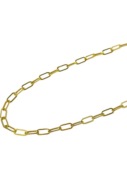 Agakulche Ataç 4 mm Altın Zincir