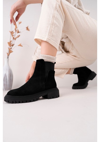 Bloom Model Hakiki Deri Kalın Taban Lastikli Kadın Günlük Bot indirimleri