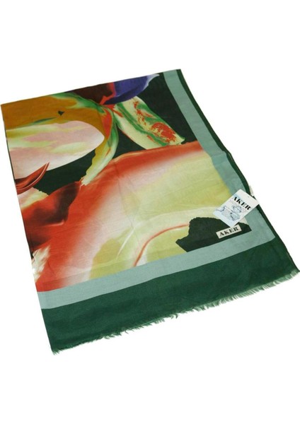 Yaz Serinliği Koton Şal - 6299777-451