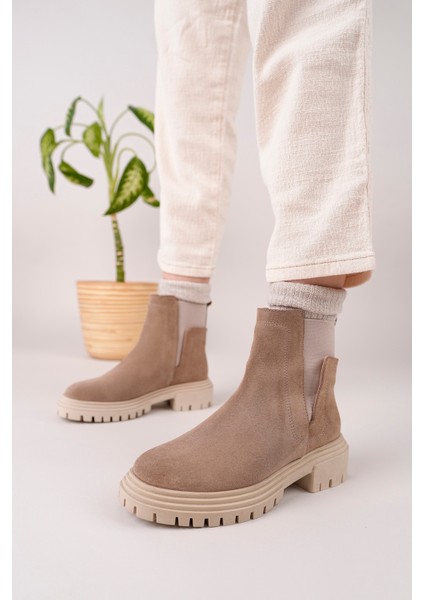 Bloom Model Hakiki Deri Kalın Taban Lastikli Kadın Günlük Bot fiyatları