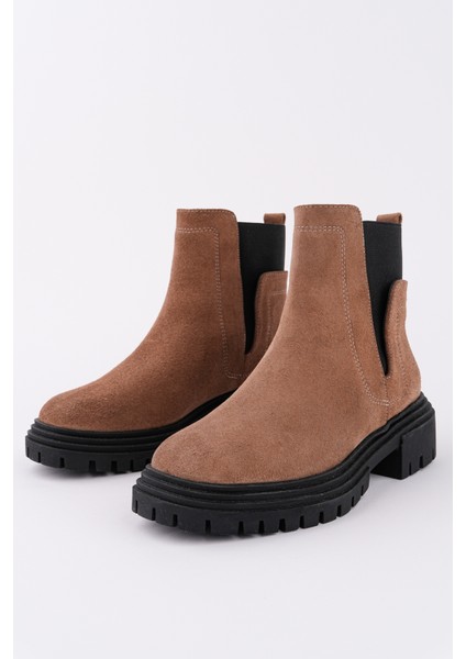 Bloom Model Hakiki Deri Kalın Taban Lastikli Kadın Günlük Bot modelleri