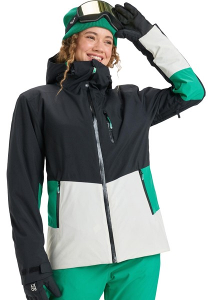 Stormdash Kadın Siyah Snowboard Ceketi