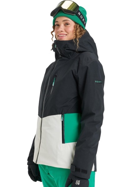 Stormdash Kadın Siyah Snowboard Ceketi fiyatları