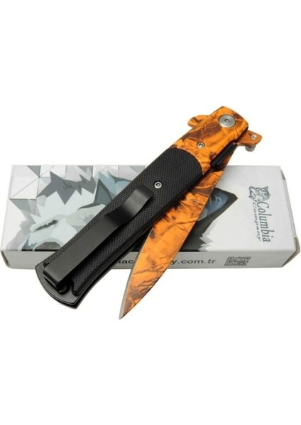 Columbia Turuncu Çakı FST-5001 22 cm fiyatları