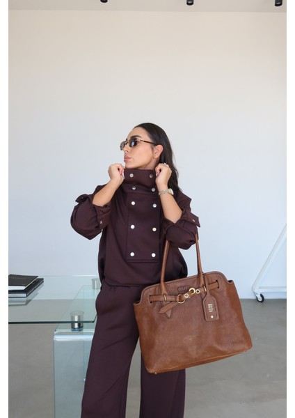 Çıtçıtlı Modal Sweat Eşofman Alt Takım fiyatları