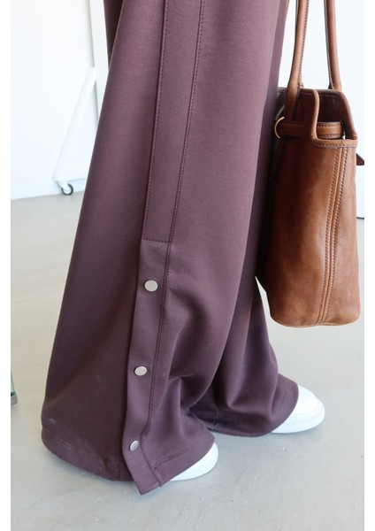 Çıtçıtlı Modal Sweat Eşofman Alt Takım indirimleri