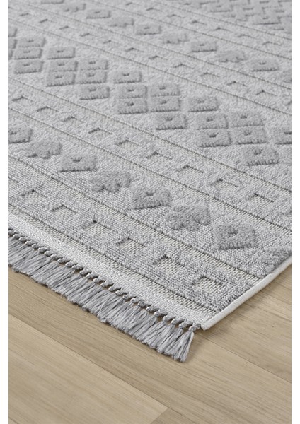 Ibiza Gri Halı Yumuşak Dokulu Salon Oturma Odası Yatak Odası Halısı 151 indirimleri