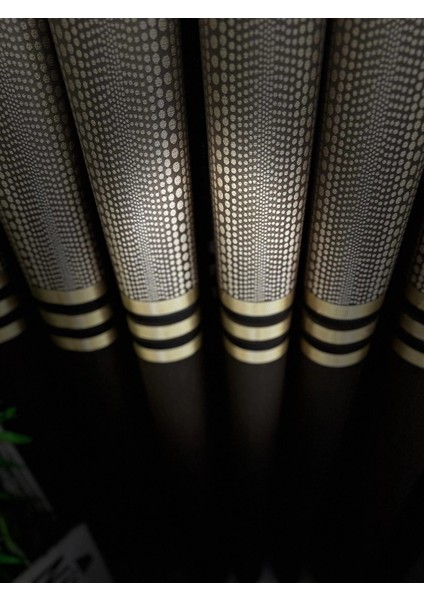 Nivemeshome Mızraklı FT632256 V-5302 Toprak 1/3 Sık Pile Fon Perde Apm