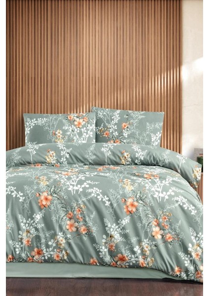 Atra 6 Parça Comforter Çeyiz Seti Adaçayı