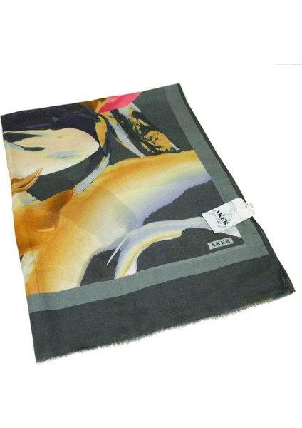 Yaz Serinliği Koton Şal - 6299777-471